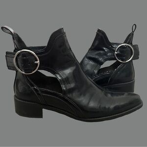 Zara Peek A Boo Boots